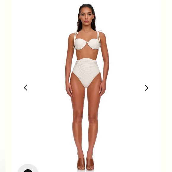 ANDREA IYAMAH CAPA MESH BIKINI TOP | 40% OFF & FREE Shipping - Picture 7 of 9